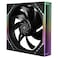 Thermalright TLM12 120mm ARGB CPU Fan with 1500RPM Speed Black Computer Case Fan Quiet 4pin PWM PC Fan for SFDB Bearing CPU Cooler Fanwith Side Mirror ARGB Lighting Effect