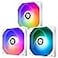 Thermalright TLC12CWS X3 CPU Fan 120mm White ARGB Case Cooler 4pin PWM Silent Computer Cooling Fan with SFDB Bearing Included up to 1550RPM3 Quantities