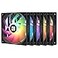 Thermalright TLC12CS X5 CPU Air Fan 120mm Silent Computer Case Cooler Fan with SFDB Bearing up to 1550RPM Speed PC Cooling5Packs