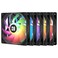 Thermalright TLC12CS X5 CPU Air Fan 120mm Silent Computer Case Cooler Fan with SFDB Bearing up to 1550RPM Speed PC Cooling5Packs