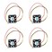 HiLetgo 4pcs DC 12V 4010 Fan 3Pin Computer CPU Cooler Mini Cooling Fan 40x40x10mm Small Exhaust Fan for Ender 3 CR10 3D Printer