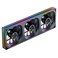JONSBO ZA360BR Reverse PC Case FanAll3inOneSingle Frame Unit 120mm ARGB FanPWMReverse Blade Silent Fans with 4Sides Infinity Mirror28mm Thick Multiple Led BeadsInstallation Ref to Tips