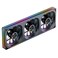 JONSBO ZA360BR Reverse PC Case FanAll3inOneSingle Frame Unit 120mm ARGB FanPWMReverse Blade Silent Fans with 4Sides Infinity Mirror28mm Thick Multiple Led BeadsInstallation Ref to Tips