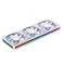 JONSBO ZA360WR Reverse PC Case FanAll3inOneSingle Frame Unit with 3x120mm 3Pin ARGB FansPWM Reverse Blade Silent with 4Sides Infinity MirrorAluminum Nameplate28mm Thick White