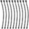 WMYCONGCONG 10 PCS 10 PWM Fan Extension Cable 4 Pin PC Fan Extension Cable PWM Fan Extension Power Cable
