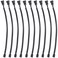 WMYCONGCONG 10 PCS 10 PWM Fan Extension Cable 4 Pin PC Fan Extension Cable PWM Fan Extension Power Cable