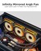 AsiaHorse COSMIQ 120mm PC RGB Fans Computer Case Fans 5V 3PIN Connector Daisy Chain PWM Cooling Fan with Controller for Cases CPU Liquid Cooler