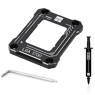 Thermalright Intel 12th13th Generation LGA1700 AntiBending BuckleCPU Stress Bending Correction Fixer Curved Pressure PlateFully Fitted and Fixed Without Trace Installation Black