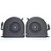 Willhom Replacement Left and Right CPU Cooling Fan for MacBook Pro 15 Retina Display A1398 Late 2013 to Mid 2015