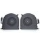 Willhom Replacement Left and Right CPU Cooling Fan for MacBook Pro 15 Retina Display A1398 Late 2013 to Mid 2015