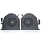 Willhom Replacement Left and Right CPU Cooling Fan for MacBook Pro 15 Retina Display A1398 Late 2013 to Mid 2015