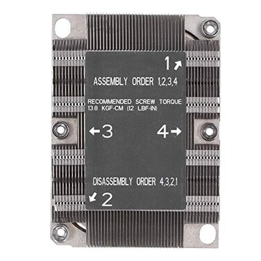 GOWENIC CPU Cooler for LGA 3647 Socket Xeon Scalable Processors Heatsink Cooling Compatible with Purley Platform