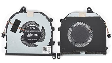 KBRPARTS Replacement CPU wGPU Cooling Fan for Dell XPS 15 9570 XPS 15 7590 Precision 5530 5540 Series Laptop PN 008YY9 0TK9J1 TK9J1 08YY9