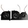YAEHUYING CPUGPU Cooling Fan for MSI GS63 GS63VR 6RF 6RF001US 7RF 7RF212UK GS73 GS73VR Stealth MS16K2 MS17B1 BS5005HSU2F1 BS5005HSU2L1 DC5V 05A