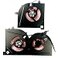 BestParts CPU GPU Cooling Fan for MSI GS63 GS63VR GS73 GS73VR Pair Fans 12V 4Pin 20dB Laptop