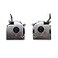 Bestparts New CPUGPU Cooling Fan Replacement for Dell XPS 13 7390 9310 2in1 Only fits for 2in1 Version Pair Fans