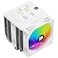Thermalright Peerless Assassin 120 Digital ARGB White CPU Air Cooler Digital Screen Top Cover6 Heatpipes Computer CPU Cooler for AM4AM5Intel LGA17001851115011511200 PC CoolerWhite ARGB