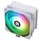 Thermalright Assassin X 120R SE ARGB White CPU Air CoolerLC12CWS PWM Quiet Fan CPU Cooler 5V 3pin ARGB Led for AM4AM5Intel lga18511700115011511200148mm High PC CoolingWhite