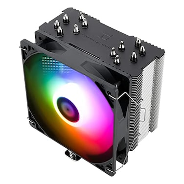 Thermalright Burst Assassin 120 ARGB CPU Air Cooler6 Heat Pipes Single Tower120mm PWM Quiet Fan CPU Coolerfor AM4 AM5Intel lga17001851115011511200 154mm High 1550RPM ARGB PC Cooling