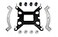 Noctua NMi17xxMP78 Mounting Kit for Noctua CPU Coolers on Intel LGA1851 and LGA1700