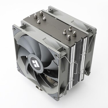 Thermalright Assassin Spirit 120 V2 Plus CPU Air Cooler 4 Heat Pipes Double PWM Quiet Fan CPU Cooler Computer Heatsink Cooler for AMD AM4 AM5Intel 1700115011511200AS120 V2 Plus