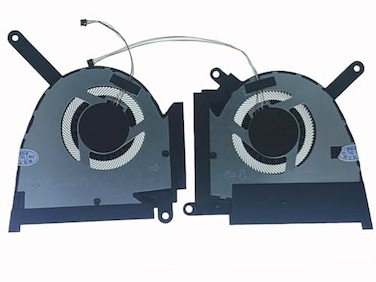 Rangale CPU GPU Cooling Fan for Asus TUF Dash 15 FX517 FX517ZC FX517ZM FX517ZR FX517ZRF15 RTX3060 RTX3070 2022 DC12V Series Gaming Laptop CPU GPU Fans