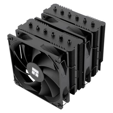 Thermalright Peerless Assassin 120 SE Black CPU Air Cooler 6 Heat Pipes Dual CPU Fans 155mm High CPU Cooling1550RPM10 for AM4AM5Intel LGA 18511700115x1200 No LED Black