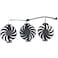 inRobert 95MM CF1010U12S 12V 045A 7Pin Video Card Fan for ASUS ROG Strix RTX 3090 3080 3070 3060 Ti GPU Graphics Card Fan