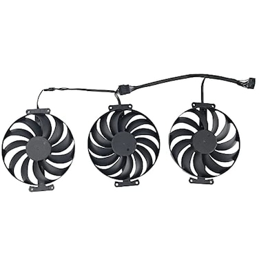 inRobert 95MM CF1010U12S 12V 045A 7Pin Video Card Fan for ASUS ROG Strix RTX 3090 3080 3070 3060 Ti GPU Graphics Card Fan