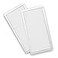 PANO-MOUNTS 287mm 140mm x 2 PC Fan Dust Mesh Filter 113inch x 579inch PVC Computer PC Case Dust Proof Filter Cover Magnetic White 2Pack