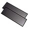PANO-MOUNTS 360mm 120mm x 2 PC Fan Dust Mesh Filter 472inch PVC Computer PC Case Dust Proof Filter Cover Magnetic Black 2Pack