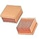 Jeteokar 2Pcs Pure Copper Heatsink 079 x 079 x 043 20mm x 20mm x 11mm Skiving Fin Heat Sink Cooling for Raspberry pi Electronic 3D Printer CHIP IC MOS Heat Dissipation