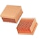 Jeteokar 2Pcs Pure Copper Heatsink 079 x 079 x 043 20mm x 20mm x 11mm Skiving Fin Heat Sink Cooling for Raspberry pi Electronic 3D Printer CHIP IC MOS Heat Dissipation