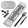 GRAUGEAR Cooling Dust Protection Upgrade for PS5 ProPS5 Slim PS5 ProSlim M2 SSD Heatsink Cover with Fan Dust Filter and Port Plugs Prevent Overheating and Dust Buildup PS5 ProPS5 Slim