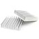 Unxuey 4Pcs Aluminum Heat Sink Cooler Fin Aluminium Radiator for Computer Power Transistor Power Amplifier 70mmL x 70mmW x 15mmH