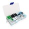 Easycargo 124pcs Heatsink Kit 9 Sizes Multicolor Aluminum Copper 3M 8810 Thermal Conductive Adhesive Tape Cooler Heat Sink Cooling VRM VRAM CPU GPU Small IC Laptop Raspberry Pi 4 SSD NVMe M2 PS5