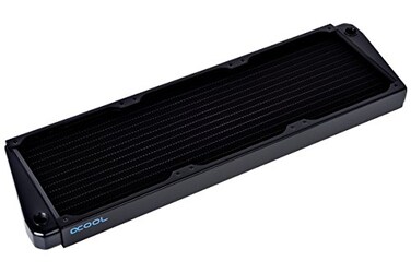 Alphacool NexXxos ST30 Full Copper XFlow Radiator 420mm Triple Fan Black