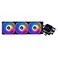 Thermalright Frozen Prism360 Black ARGB CPU Liquid CoolerEfficient PWM Controlled Pump 3300RPM3TLE12 Series PWM FanWater Cooling Computer Partsfor AMD AM4AM5Intel 11501151120017002011