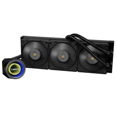 Lian Li Galahad II Trinity Performance 360 Closed Loop ARGB AIO Liquid Double Wave CPU Cooler Black