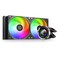 ID-COOLING IDCOOLING FX240 INF 240mm Liquid CPU Cooler AIO Cooler with ARGB Infinity Mirror Effect 2x120mm DaisyChained Fans LowNoise Operating 272dBA Max Intel LGA185117001200115X AMD AM5AM4