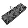 ASHATA CPU Water Cooling Radiator 18 Pipe Aluminum Heat Exchanger for Computer PC CPU Water Cool System Water Cooling Drain Row with Fan Radiator 120mm x 360mm