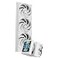 Thermalright Stream Vision 360 White CPU Liquid Cooler 35in Magnetic Embedded Fan LCD Screen 640x480 ResolutionPump with FanCompatible with AM5lga18511700115x