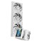 Thermalright Stream Vision 360 White CPU Liquid Cooler 35in Magnetic Embedded Fan LCD Screen 640x480 ResolutionPump with FanCompatible with AM5lga18511700115x