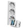 Thermalright Stream Vision 360 White CPU Liquid Cooler 35in Magnetic Embedded Fan LCD Screen 640x480 ResolutionPump with FanCompatible with AM5lga18511700115x