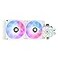 Thermalright Aqua Elite 240 White V3 Water Cooling CPU Cooler Double PWM ARGB Fans with SFDB BearingsEfficient PWM Controlled Pumpfor AMDAM4AM5 Intel LGA11501151120020111700