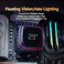 Ocypus Iota L36 BK AIO CPU Cooler Liquid 360mm with Temp Digital DisplayARGB Aluminum Alloy PumpFluid Dynamic Bearing PWM FansTDP300W Water Cooling System for Intel LGA 115x120017001851 AMD AM4AM5