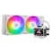 Thermalright FW240 White ARGB CPU Water Cooler with 2 PWM Fans with 2000RPMIPS LCD Screen with 320 240 ResolutionLiquid CPU CoolerCPU PC Aio Cooler for AMDAM4AM5Intel LGA1700