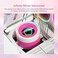 ID-COOLING IDCOOLING FX240 INF Pink Edition 240mm Liquid CPU Cooler AIO Cooler with ARGB Infinity Mirror Effect 2x120mm DaisyChained Fans LowNoise Operating 299dBA Max Intel AMD Compatible