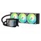 TRYX Panorama 360 ARGB 360mm AIO 667 AMOLED Curved Screen 3D Anamorphic Effect Display Customizable AIO Cooler 360mm Asetek 8th Gen V2 320w TDP PogoPin ARGB Fan Intel LGA 18511700 AMD AM5AM4