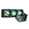 TRYX Panorama SE 360 ARGB 360mm AIO Rotatable 667 AMOLED Curved Screen 3D Anamorphic Effect Customizable AIO Cooler 360mm Asetek Adela Pump 280w TDP ARGB Fan Intel LGA 18511700 AMD AM5AM4